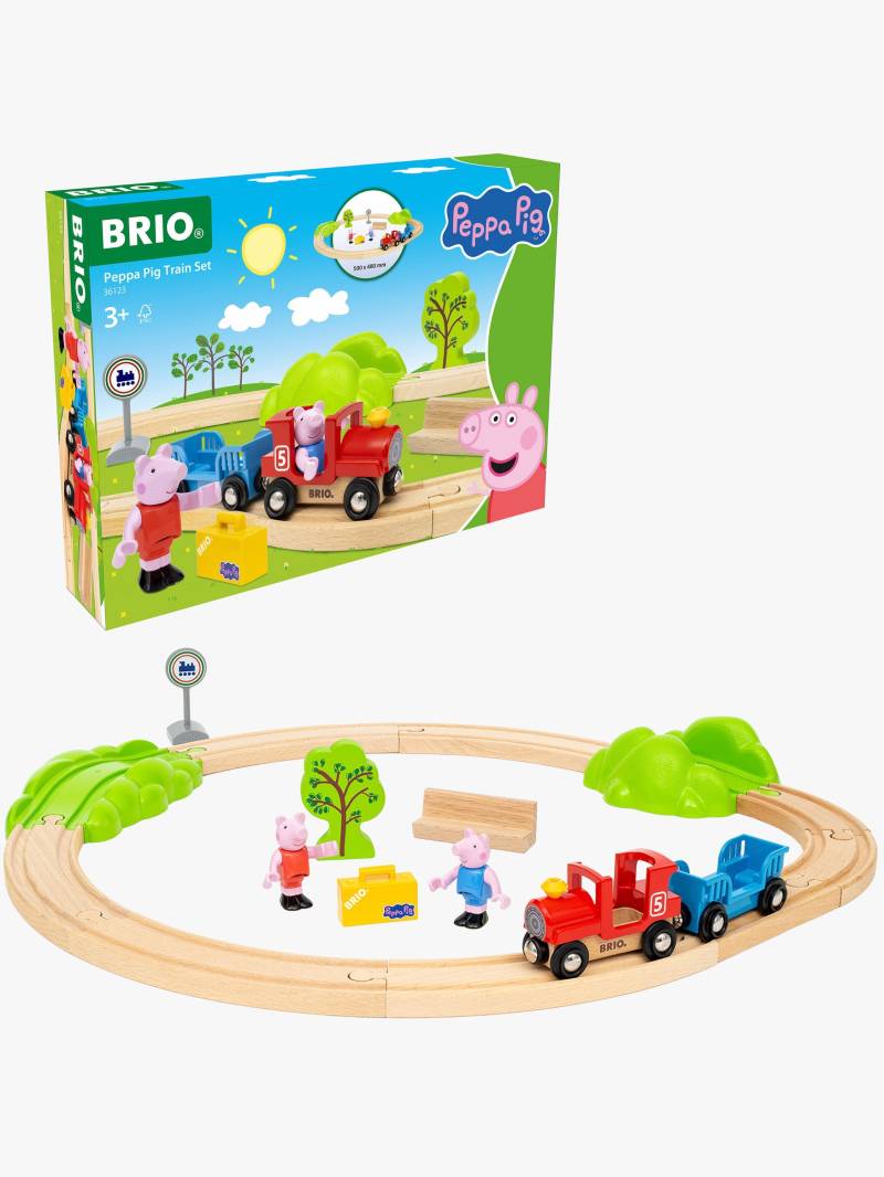 BRIO 36123 Peppa Wutz Eisenbahnset von BRIO