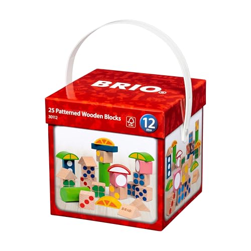 BRIO 30112 Baustein-Box - Farbenfrohe Holzbausteine mit Lernfunktionen in praktischer Aufbewahrungsbox - Empfohlen ab 12 Monaten BRIO 30112 Baustein-Box - Farbenfrohe Holzbausteine mit Lernfunktionen in praktischer Aufbewahrungsbox - Empfohlen ab 12 Monaten von BRIO