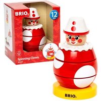 BRIO 63023700 Drück- & Dreh-Clown von BRIO
