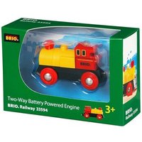 BRIO 63359400 Gelbe Batterielok vorm.#33225 von BRIO