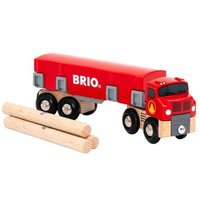 BRIO 63365700 Holztransporter mit Magnetladung von BRIO