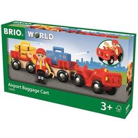 BRIO 63389300 Flughafen-Gepäckwagen von BRIO