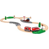 BRIO 63610200 Eisenbahn-Sets Zugset mit Rückziehmotor von BRIO
