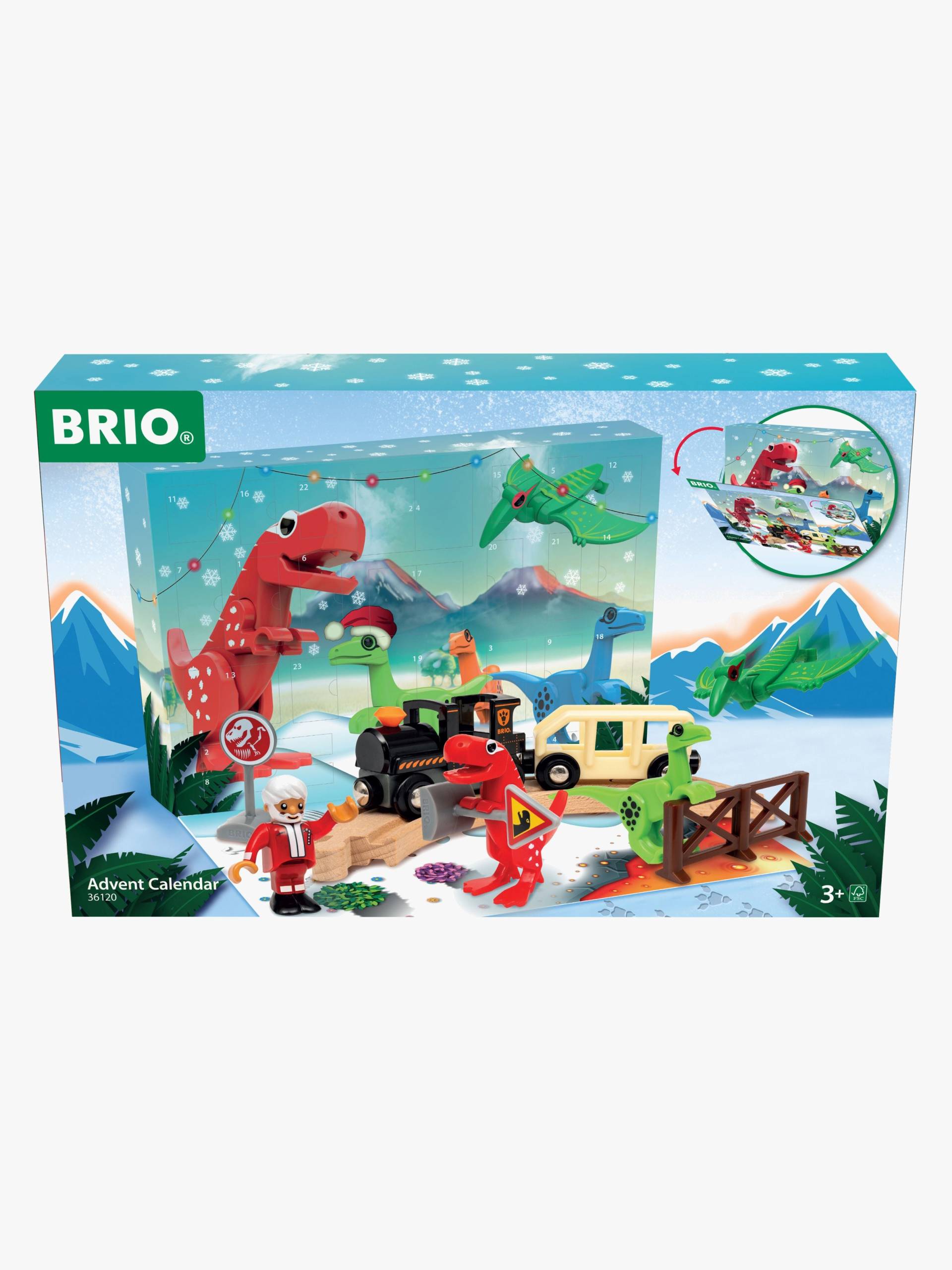 BRIO Adventskalender Dinosaurier von BRIO