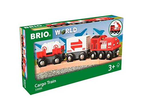 BRIO Bahn 33888 - Güterzug mit Frachtladung von BRIO
