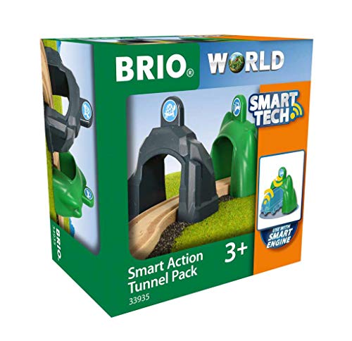 BRIO Bahn 33935 - Smart Tech Action Tunnels Geschwindigkeit von BRIO