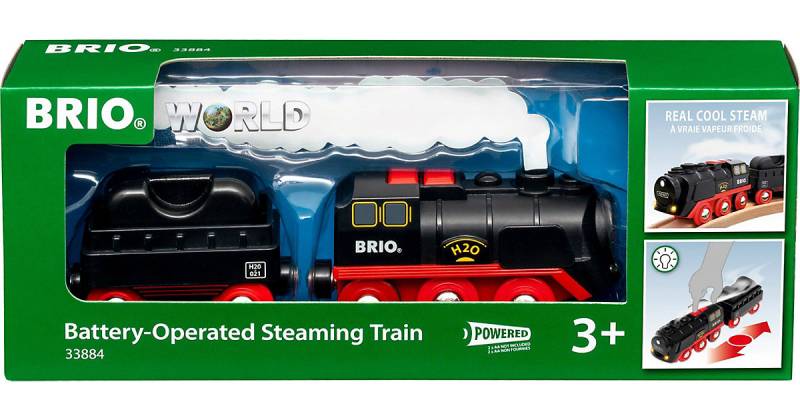 BRIO Batterie-Dampflok mit Wassertank von BRIO