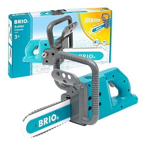 BRIO Builder - 34602 Kettensäge - Entwicklungsförderndes Rollenspiel- & Konstruktionsspielzeug für Kinder ab 3 Jahren BRIO Builder - 34602 Kettensäge - Entwicklungsförderndes Rollenspiel- & Konstruktionsspielzeug für Kinder ab 3 Jahren von BRIO