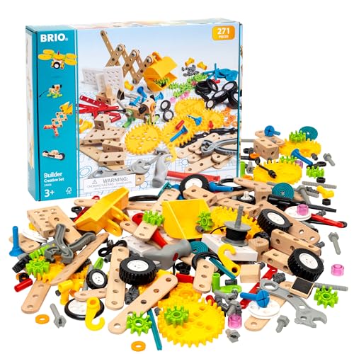 BRIO Builder - 34606 Builder Kindergartenset, 271 TLG. | 271-teiliges Lern- und Konstruktionsspielzeug für Kinder ab 3 Jahren BRIO Builder - 34606 Builder Kindergartenset, 271 TLG. | 271-teiliges Lern- und Konstruktionsspielzeug für Kinder ab 3 Jahren von BRIO