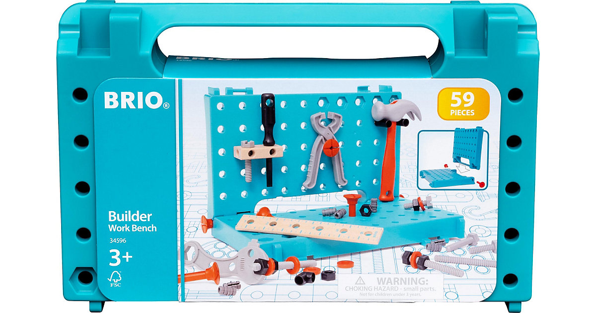 BRIO Builder Werkbank-Koffer von BRIO