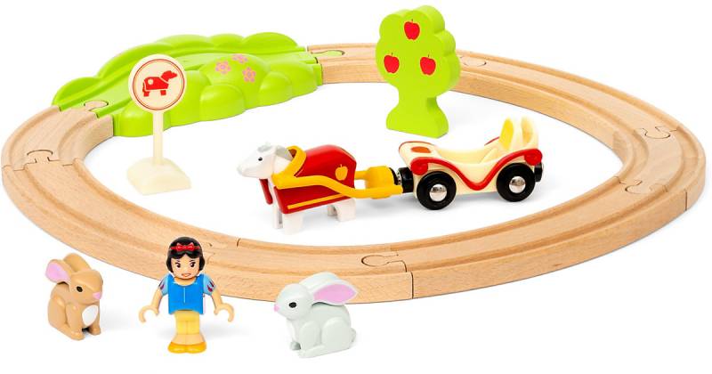 BRIO Disney Princess 32299 Schneewittchen Eisenbahn-Set - Liebevolles Spiel-Set mit Schneewittchen und ihren tierischen Freunden - Empfohlen Kinder ab 3 Jahren  Kinder von BRIO