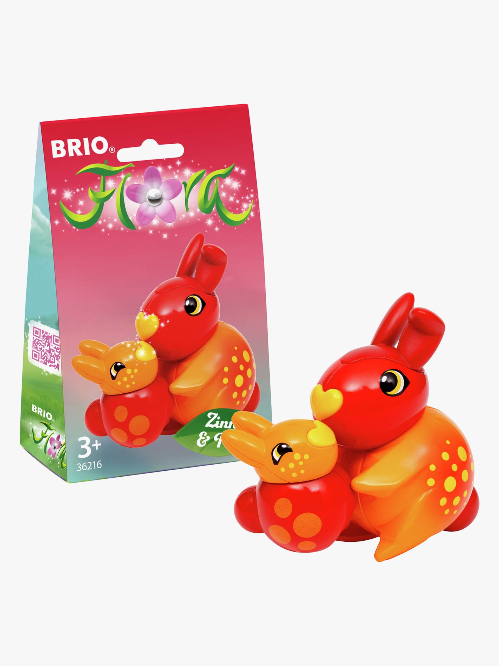 BRIO Flora 36216 Figurenset Zinnia &  Peach von BRIO