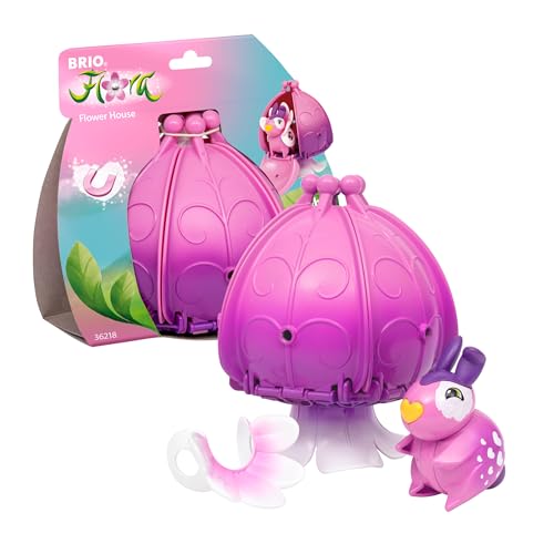 BRIO Flora - 36218 Heathers Blumenhaus | Spielset für endlosen fantasievollen Spielspaß für Mädchen und Jungen ab 3 Jahren von BRIO