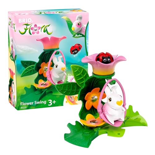 BRIO Flora - 36232 Azaleas Blumenschaukel | Spielset für endlosen fantasievollen Spielspaß für Mädchen und Jungen ab 3 Jahren BRIO Flora - 36232 Azaleas Blumenschaukel | Spielset für endlosen fantasievollen Spielspaß für Mädchen und Jungen ab 3 Jahren von BRIO