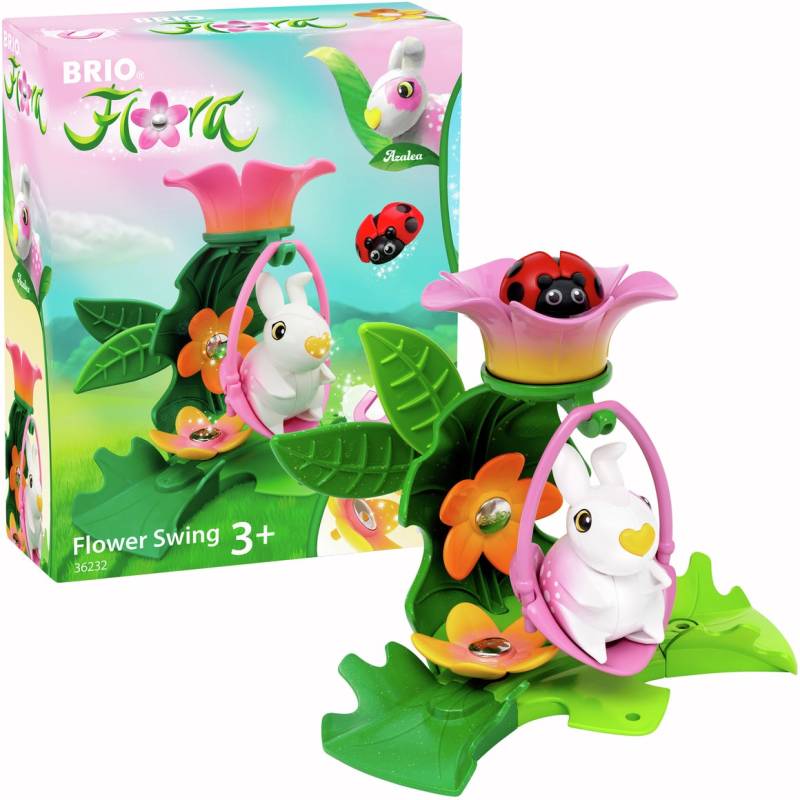 BRIO Flora 36232 Spielset Azalea Blumenschaukel von BRIO