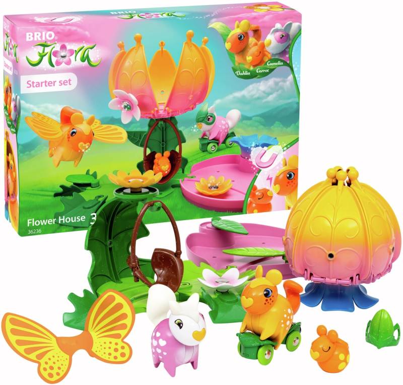 BRIO Flora 36236 Spielset Blumenhaus von BRIO