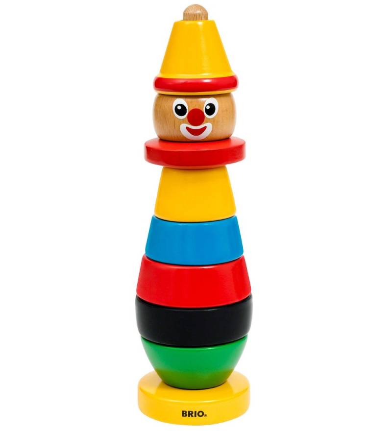 BRIO Kleinkinder-Stapelclown - Holz - Mehrfarbig 30120 - BRIO - One Size - Bauklötze BRIO Kleinkinder-Stapelclown - Holz - Mehrfarbig 30120 - BRIO - One Size - Bauklötze von BRIO