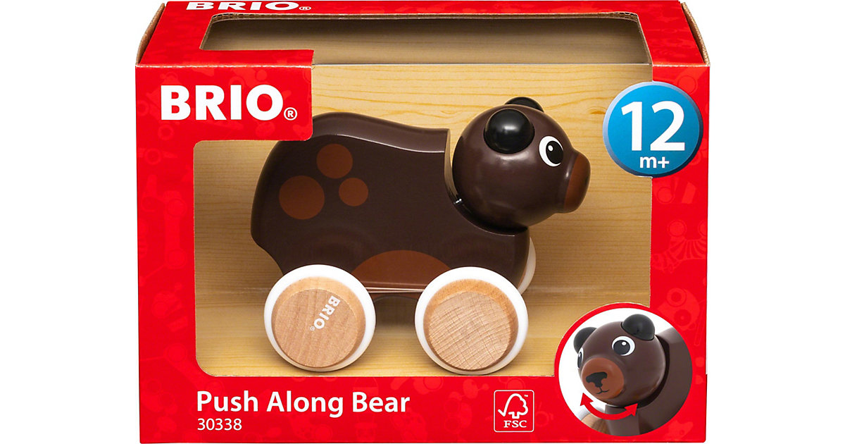 BRIO Lustiger Schiebe-Bär von BRIO