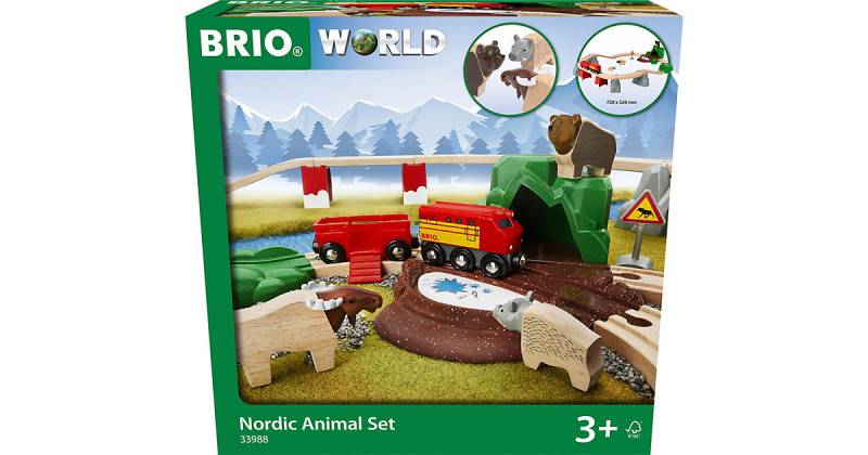 BRIO Nordische Waldtiere Set von BRIO