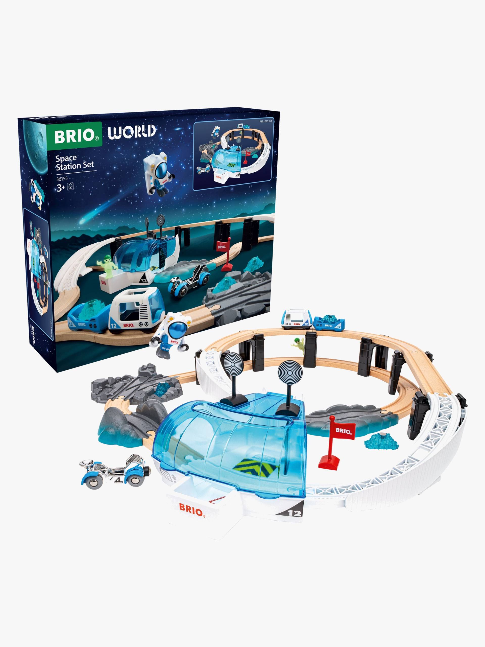 BRIO Space 36155 Großes Weltraumstations-Set von BRIO