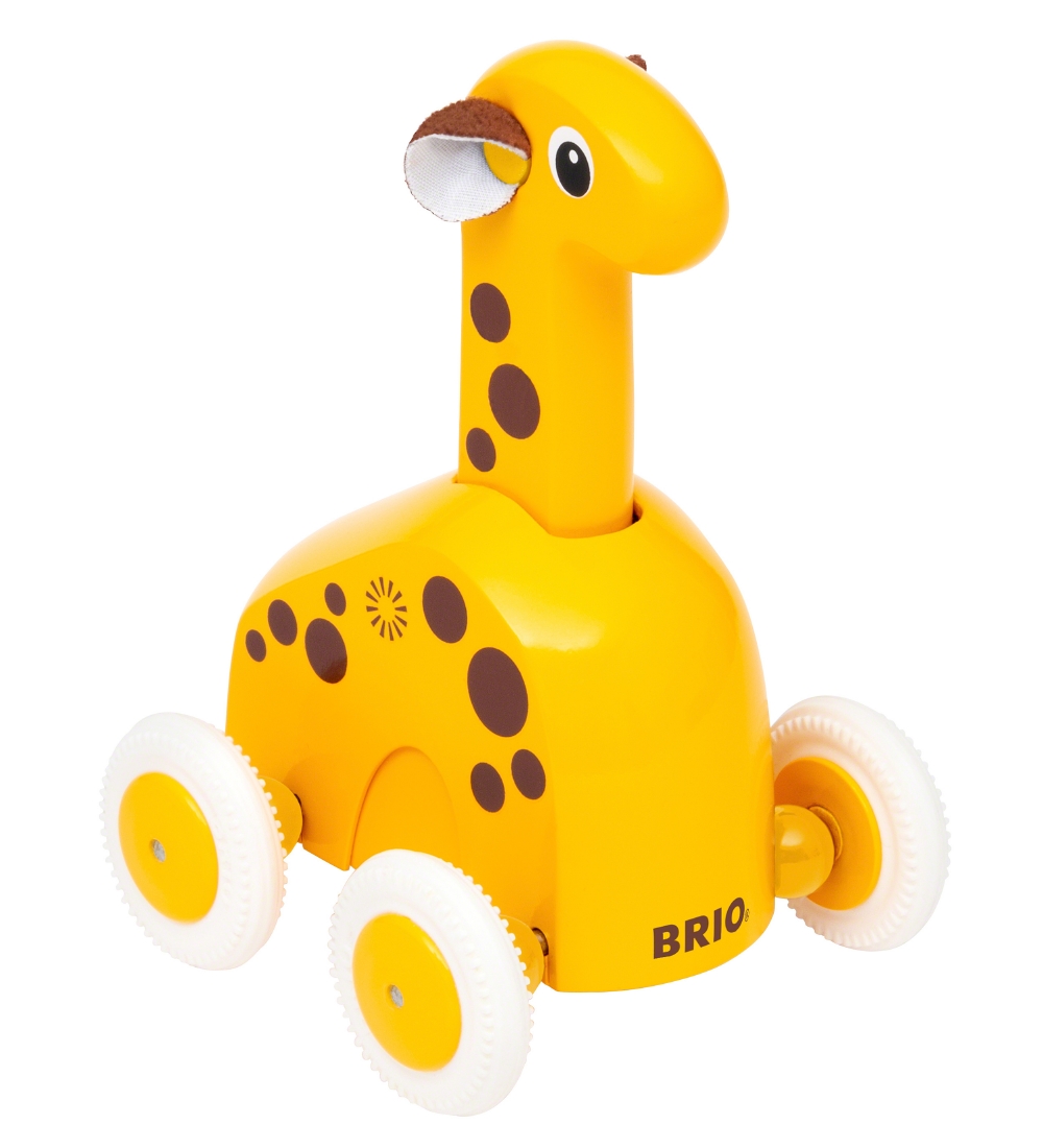BRIO Spielzeug zum Schieben - Giraffe - Gelb 30229 - BRIO - One Size - Motorik Tiere BRIO Spielzeug zum Schieben - Giraffe - Gelb 30229 - BRIO - One Size - Motorik Tiere von BRIO