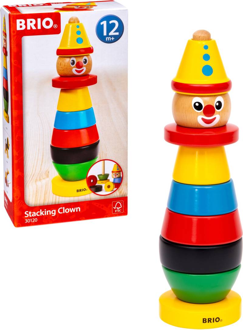 BRIO Stapelclown, Babyspielzeug von BRIO