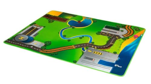 BRIO World 33994 Eisenbahn-Spielmatte - Zubehör Holzeisenbahn - Empfohlen ab 3 Jahren von BRIO