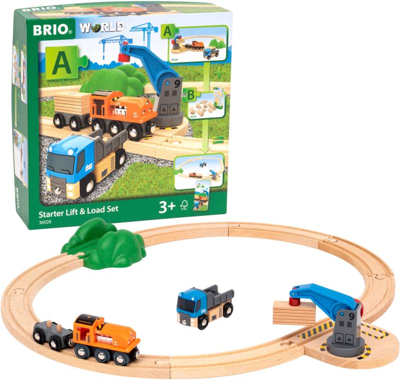 BRIO World 36104 Kran &  Last Starter-Set von BRIO