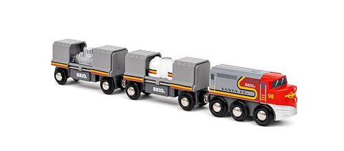Brio World – 36089 Trains of The World Santa Fe Zug | Spielzeugzug für Kinder ab 3 Jahren von Brio