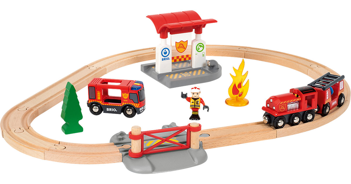Bahn Feuerwehr Set von BRIO