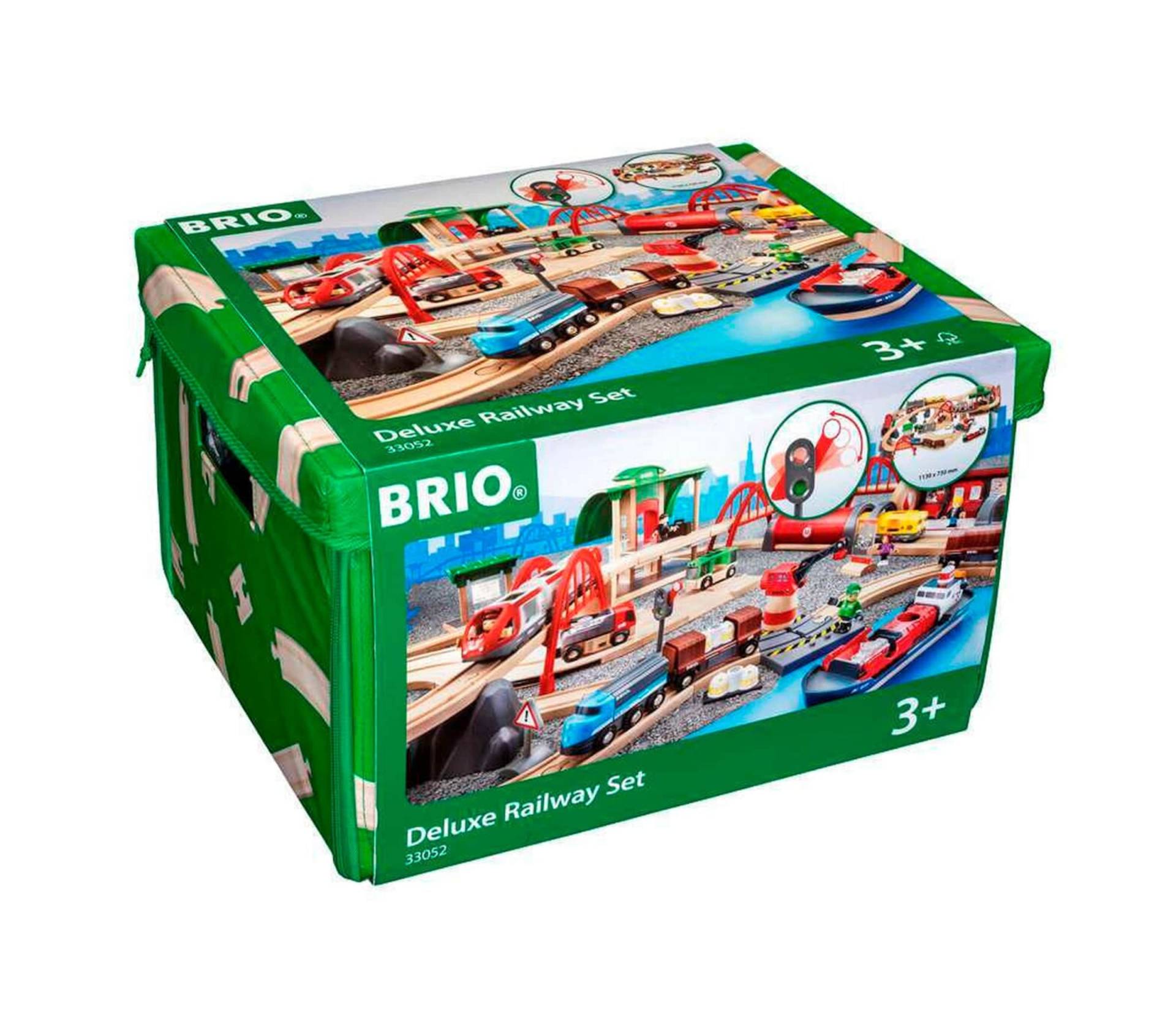 Brio BRIO Straßen & Schienen Bahn Set Deluxe von BRIO
