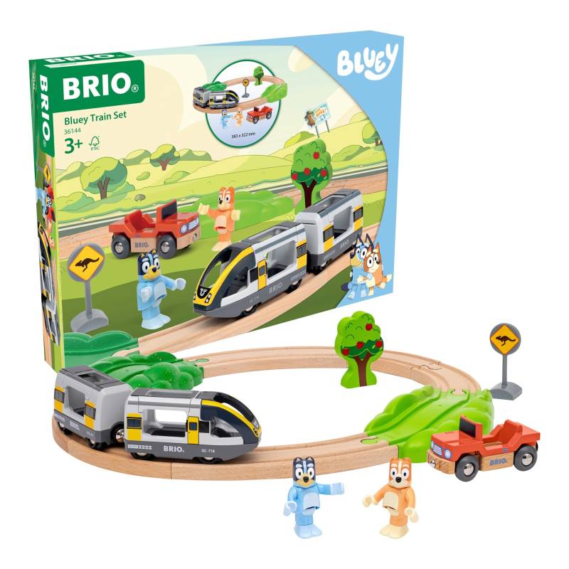 Brio Eisenbahn-Set Bluey Zugset Brio Eisenbahn-Set Bluey Zugset von BRIO