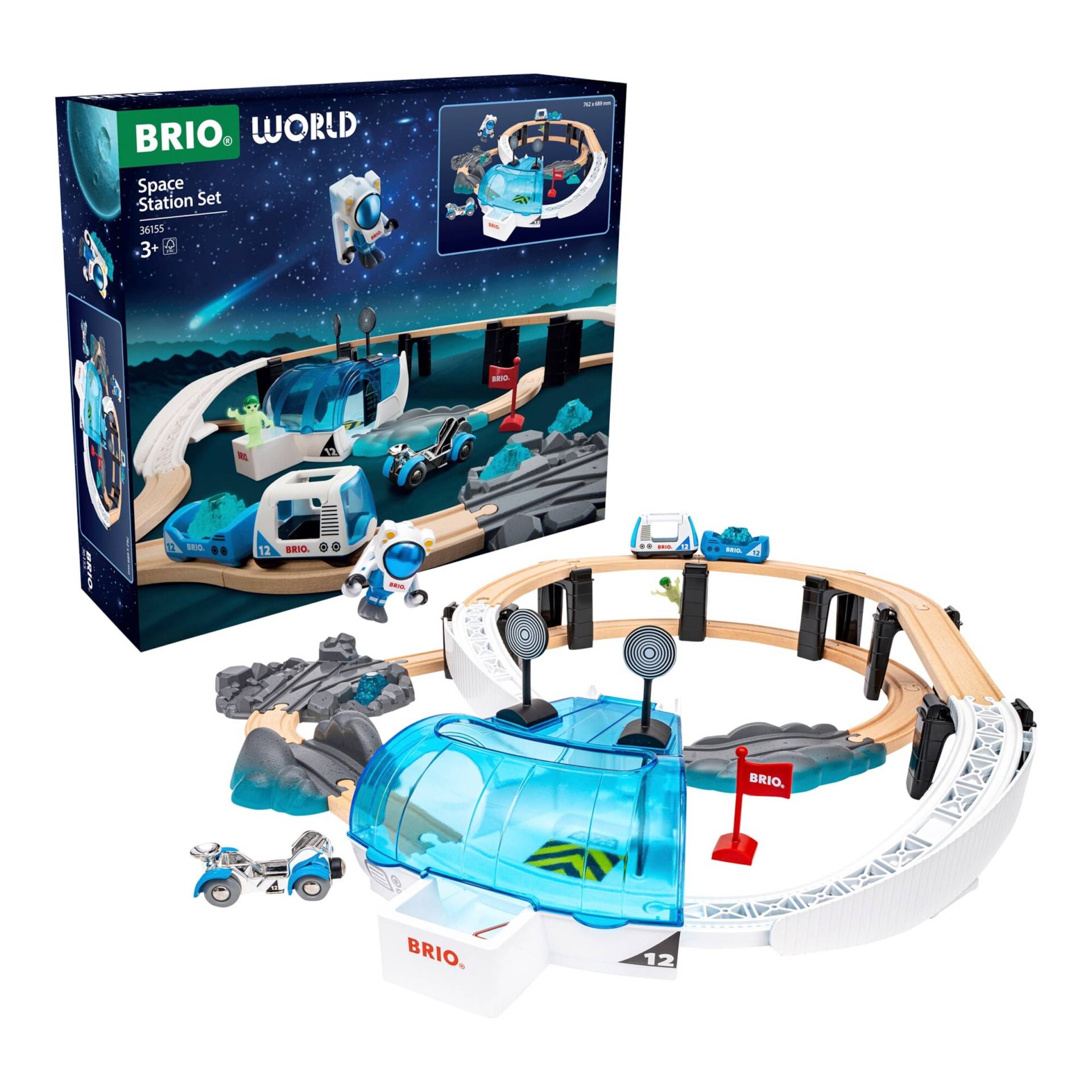 Brio Eisenbahn-Set Großes Weltraumstations-Set Brio Eisenbahn-Set Großes Weltraumstations-Set von BRIO