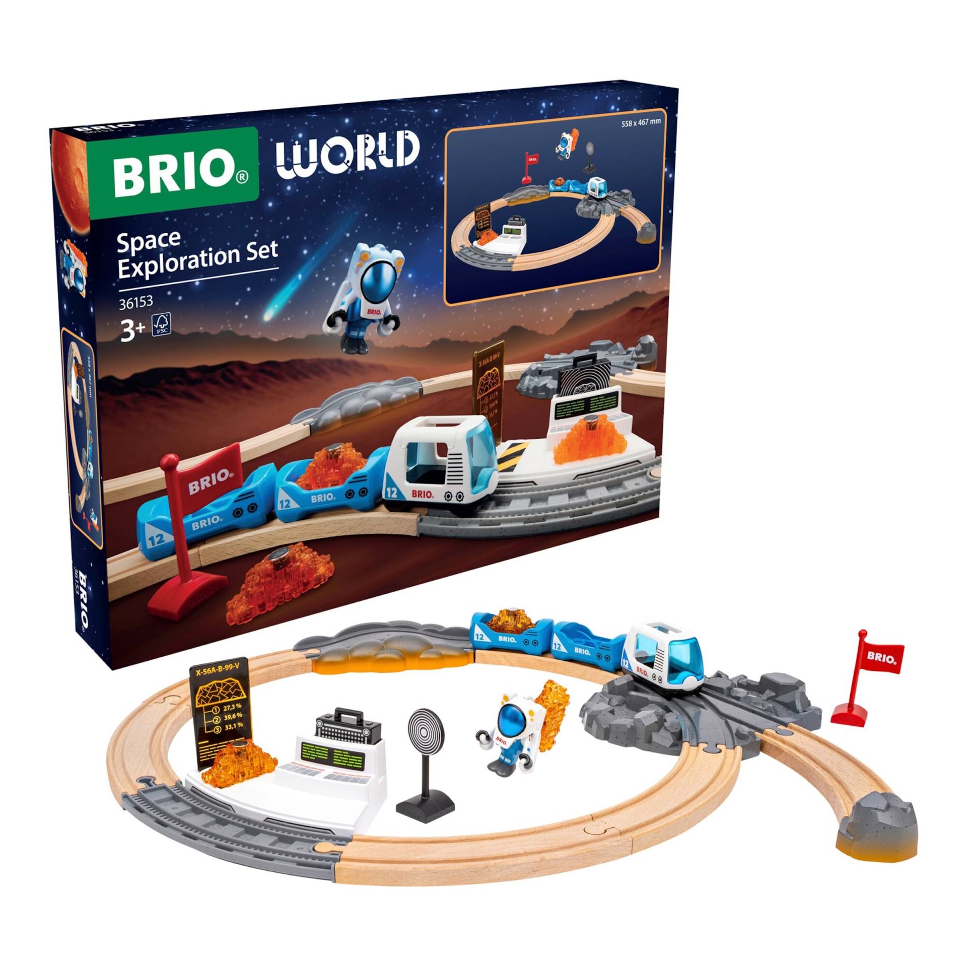 Brio Eisenbahn-Set Weltraumforschungs-Set Brio Eisenbahn-Set Weltraumforschungs-Set von BRIO