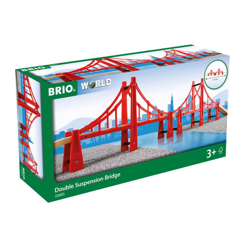 Brio "Hängebrücke", Holzeisenbahn-Schienen von Brio Brio® World