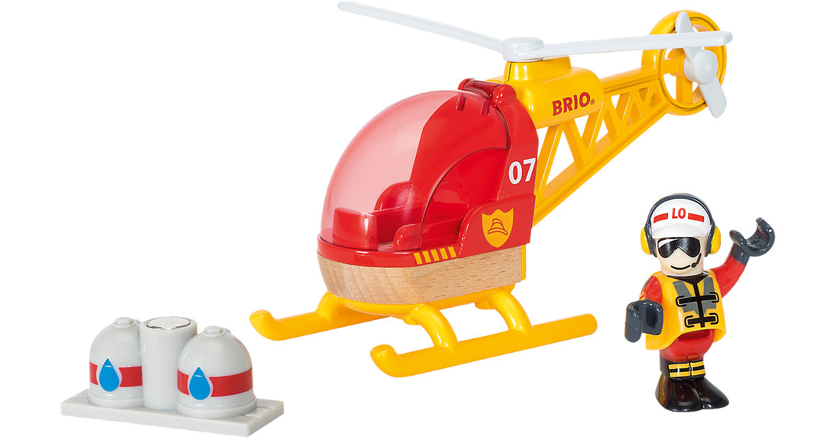 Feuerwehr-Hubschrauber von BRIO