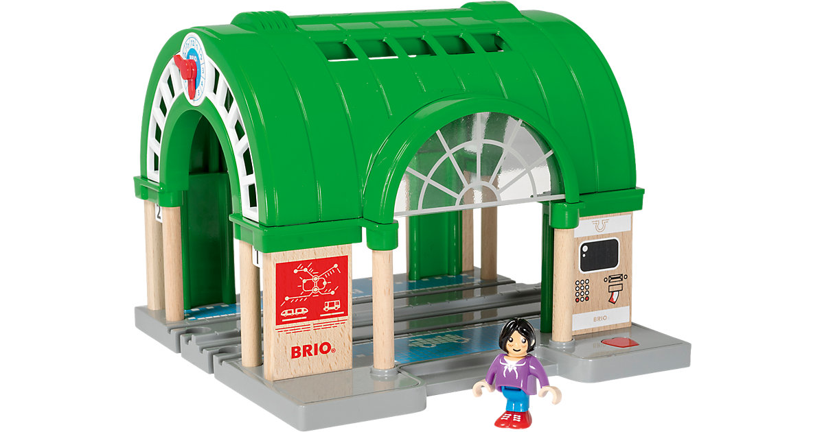Neuer Hauptbahnhof mit Ticketautomat von BRIO