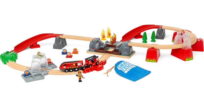 Smart Tech Sound Feuerwehreinsatz-Rettungs-Set von BRIO