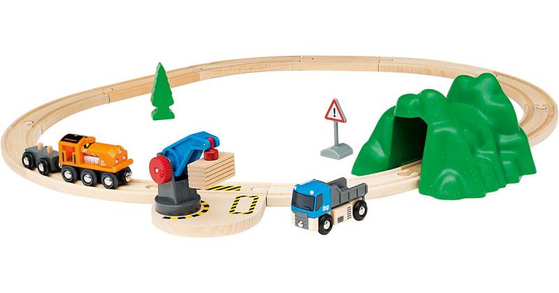 Starterset Güterzug mit Kran A von BRIO