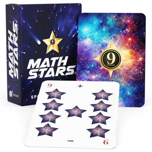 Briston Mathematik-Kartenspiel, Lernkarte für Kinder und Familien, Addition und Subtraktion mit zeitgesteuerten Herausforderungen, lustiges Mathematik-Strategiespiel für Klassenzimmer, Studenten und Briston Mathematik-Kartenspiel, Lernkarte für Kinder und Familien, Addition und Subtraktion mit zeitgesteuerten Herausforderungen, lustiges Mathematik-Strategiespiel für Klassenzimmer, Studenten und von BRISTON
