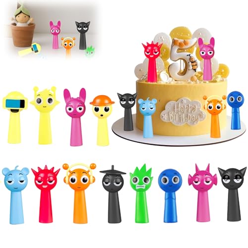BRITIVIVE Sprunki Figuren 12 Stück Sprunki Spielzeugfiguren Horror Spiele Sprunki Charakter Skulptur Tortendeko Geburtstag für Kinder und Erwachsene Theme Party Supplies für Geburtstag BRITIVIVE Sprunki Figuren 12 Stück Sprunki Spielzeugfiguren Horror Spiele Sprunki Charakter Skulptur Tortendeko Geburtstag für Kinder und Erwachsene Theme Party Supplies für Geburtstag von BRITIVIVE