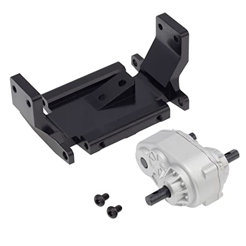 BRIUERG Metallgetriebe-Verteilergetriebe mit 72-Mm-Halterung für 1/10 RC Crawler Car D90 Gelande II D110 G2 FJ40 Upgrade-Teile,2 BRIUERG Metallgetriebe-Verteilergetriebe mit 72-Mm-Halterung für 1/10 RC Crawler Car D90 Gelande II D110 G2 FJ40 Upgrade-Teile,2 von BRIUERG