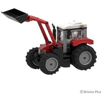 BRIXIES Plus Bausteinsatz Massey Ferguson S5 mit Frontlder 1:32 von BRIXIES Plus