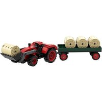 Bausteinsatz Brixies Plus Großer Traktor mehrfarbig von BRIXIES Plus