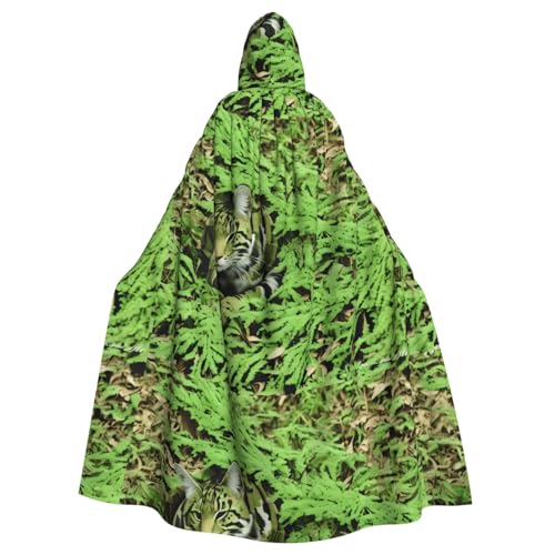 BROLEO Camouflage-Druck, Halloween, Erwachsenen-Kapuzenumhang, Herren- und Damenbekleidung, Mantel, Rollenspiel BROLEO Camouflage-Druck, Halloween, Erwachsenen-Kapuzenumhang, Herren- und Damenbekleidung, Mantel, Rollenspiel von BROLEO