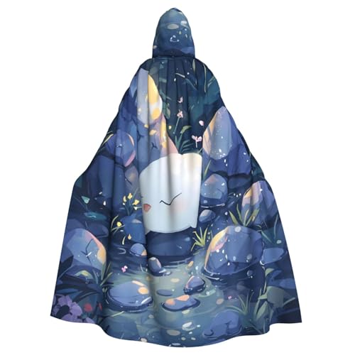 BROLEO Elfensteindruck Halloween Erwachsene Kapuzenumhang Herren- und Damenbekleidung Mantel Rollenspiel von BROLEO