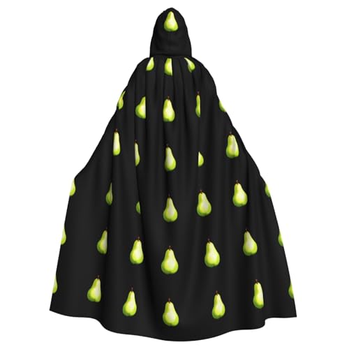 BROLEO Kapuzenumhang mit Birnen im Retro-Stil, für Halloween, Erwachsene, für Kostümpartys und Themenveranstaltungen BROLEO Kapuzenumhang mit Birnen im Retro-Stil, für Halloween, Erwachsene, für Kostümpartys und Themenveranstaltungen von BROLEO
