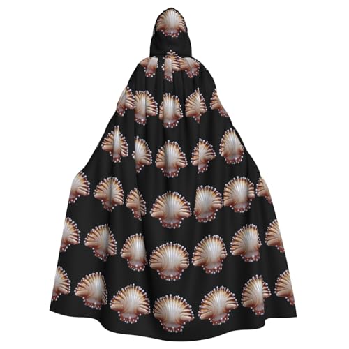 BROLEO Kapuzenumhang mit Perlen-Motiv, für Halloween, Erwachsene, für Kostümpartys und Themenveranstaltungen BROLEO Kapuzenumhang mit Perlen-Motiv, für Halloween, Erwachsene, für Kostümpartys und Themenveranstaltungen von BROLEO