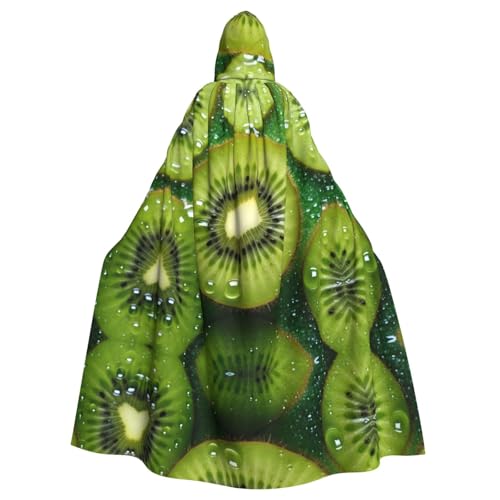 BROLEO Kiwi Fruit Prints Halloween-Umhang mit Kapuze für Erwachsene, für Kostümpartys und Themenveranstaltungen BROLEO Kiwi Fruit Prints Halloween-Umhang mit Kapuze für Erwachsene, für Kostümpartys und Themenveranstaltungen von BROLEO