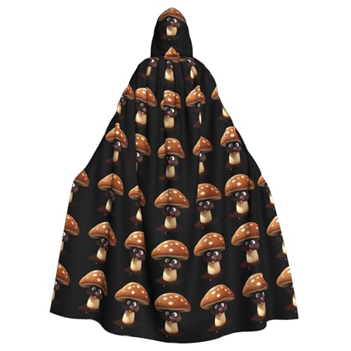 BROLEO Pilze und Gophers Prints Halloween Erwachsene Kapuzenumhang für Kostümpartys und Themenveranstaltungen BROLEO Pilze und Gophers Prints Halloween Erwachsene Kapuzenumhang für Kostümpartys und Themenveranstaltungen von BROLEO